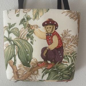 Tote Bag with Black Straps